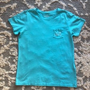 Vineyard vines teal short sleeve tshirt size s